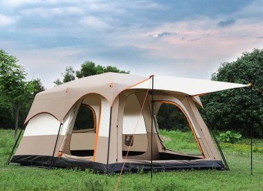 Lều cắm trại cho gia đình nhóm đông người 2 phòng 1 sảnh LCT016
