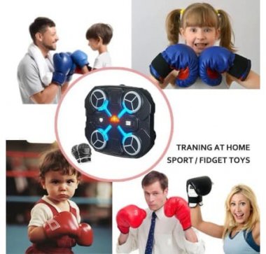 Máy Boxing Có Nhạc Mang Lại Nhiều Tiện Ích Hơn So Với Bao Cát Khi Tập...