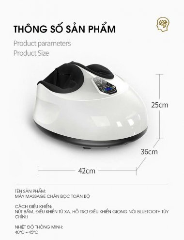 Máy Massage chân 5D cao cấp toàn diện MASS014