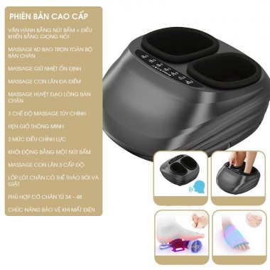 Máy Massage chân bấm huyệt hoàn toàn tự động MASS017