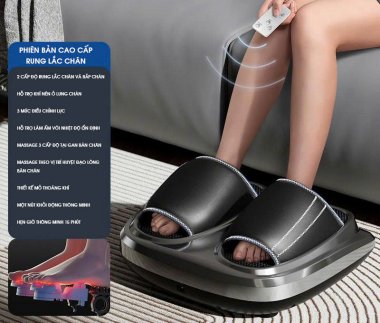 Máy Massage chân đa năng 3D tích hợp khí nén và xoa bóp tự nhiên MASS005