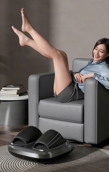 Máy Massage chân đa năng 3D tích hợp khí nén và xoa bóp tự nhiên MASS005