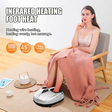 Máy massage chân hồng ngoại làm ấm nhiệt 45°C thư giãn hiệu quả MASS011