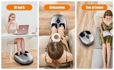 Máy massage chân hồng ngoại làm ấm nhiệt 45°C thư giãn hiệu quả MASS011