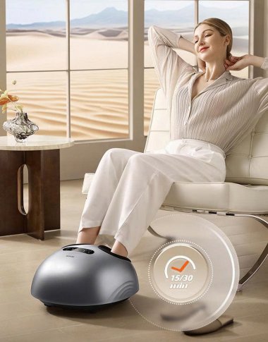 Máy Massage chân supor toàn diện công nghệ đôi nhiệt hồng ngoại MASS008