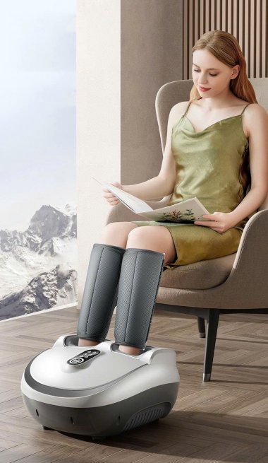 Máy massage chân thông minh 8D Massage sâu ôm trọn bàn chân MASS012