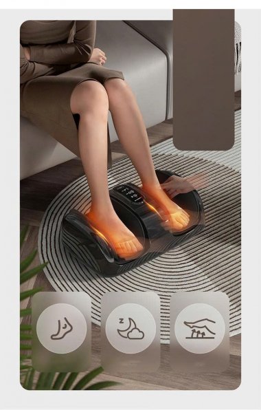 Máy Massage nhiệt chân và bắp chân xoa bóp tự động MASS001