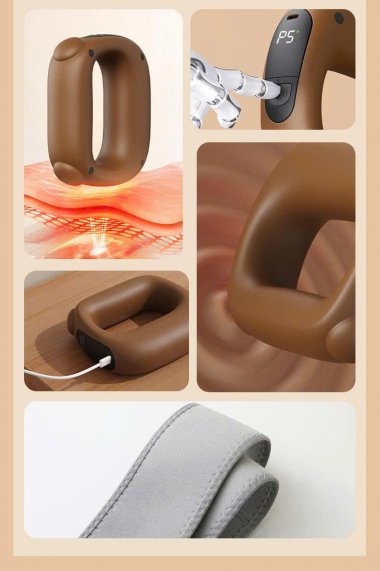 Máy massage rung giảm mỡ đốt mỡ, làm săn cơ, nhiệt 45°C, nhỏ gọn dễ dùng MRB010