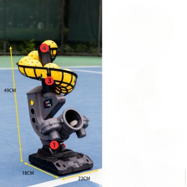 Máy Phóng Bắn Bóng Pickleball, Tennis, Bóng Lỗ Tự Động Thiết Bị Tập Luyện Cường Độ Cao 002