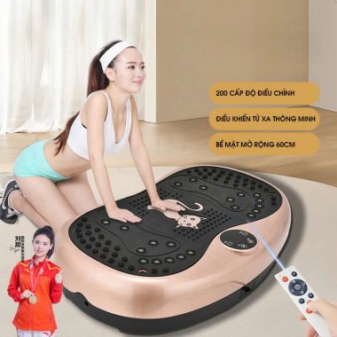 Máy rung giảm mỡ toàn thân thông minh họa tiết mèo dễ thương DCTT003