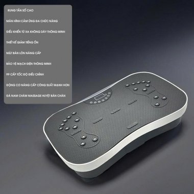 Máy rung Massage giảm mỡ toàn thân thông minh 4 vùng tăng cường DCTT002