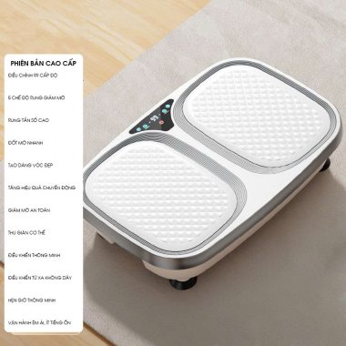 Máy rung toàn thân Bluetooth có thể phát nhạc điều khiển cảm ứng & từ xa MASS015