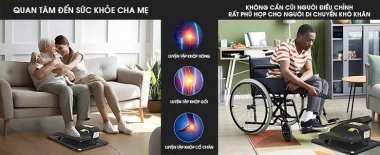 Máy tập chân đa năng tại nhà nhỏ gọn tập thể dục thể thao JJ-S200 004