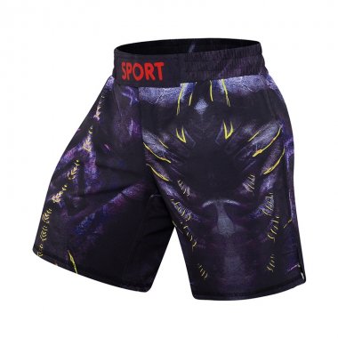 Quần short Rashguard tập luyện BJJ MMA hoa văn 050