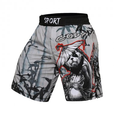 Quần short Rashguard tập luyện BJJ MMA hoa văn 050