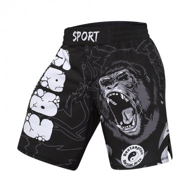 Quần short Rashguard tập luyện BJJ MMA hoa văn 050