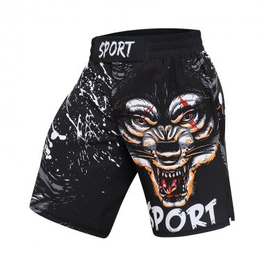 Quần short Rashguard tập luyện BJJ MMA hoa văn 050