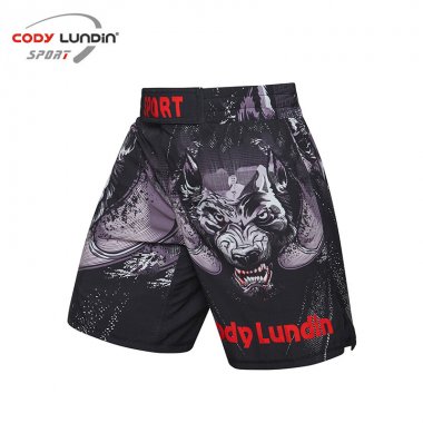 Quần short Rashguard tập luyện BJJ MMA hoa văn 050