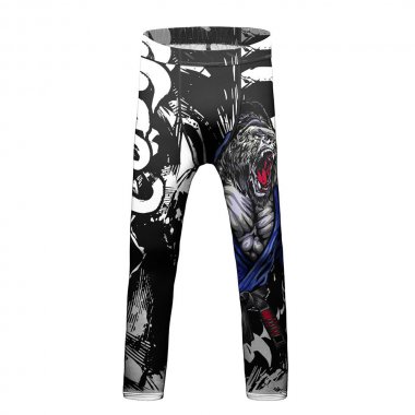 Set bộ 4 món Quần áo Rashguard BJJ MMA hỗ trợ luyện tập 057