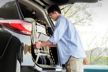 Xe kéo dã ngoại cắm trại gấp gọn nhỏ gọn dễ dàng mang theo DCCT015